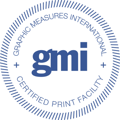 Graphic Measures International certified print facility